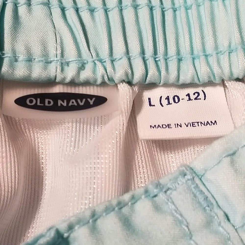 Old Navy Boy's Striped Swim Trunks